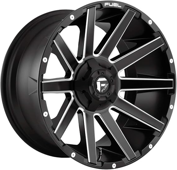 Fuel D616 Contra 20x10 6x135/6x139.7 (6x5.5") -19mm Black/Milled Wheel Rim