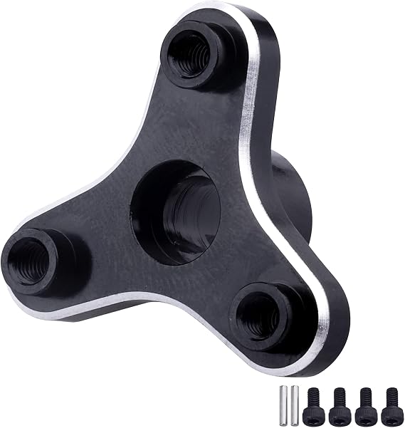 RC Slipper Clutch Eliminator Upgrades Parts for Traxxas 1/10 Slash Rustler VXL Stampede VXL XL5 2WD Models (Black)
