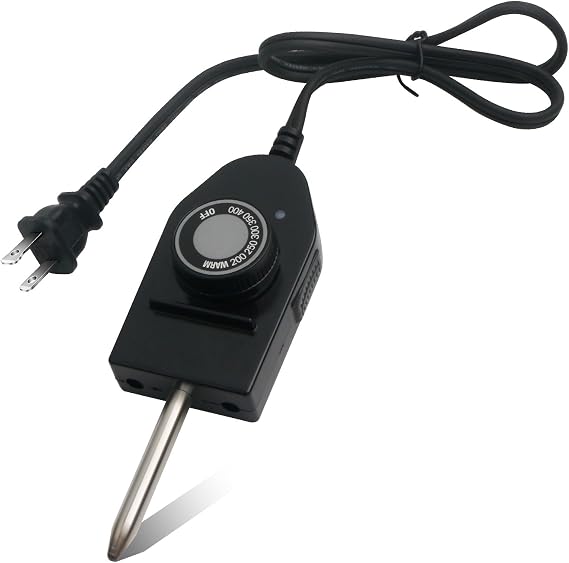 06900 Probe Temperature Control Thermostat Cord for Presto Electric Skillets Grills Griddles 1 & 3/8" Spacing Between Terminals Electric Heat Probe Control 125V10A