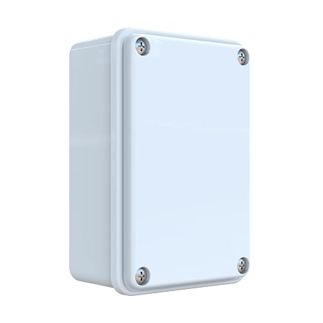 YAVUZ Buat Kutusu, Bağlantı Kutusu, Dağıtım Kutusu IP65 Su Geçirmez 80 x 120 x 50 mm Muhafaza Kutusu POLİ 032-1280