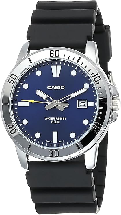 Casio MTP-VD01-2EVUDF Wristwatch, Grey, Standard
