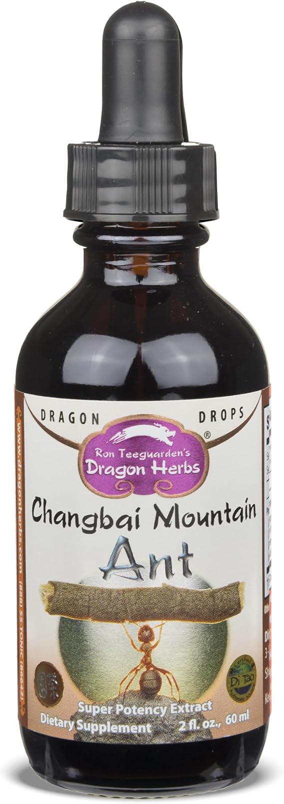 Dragon Herbs - Changbai Mountain Ant Extract Drops - 2 fl oz