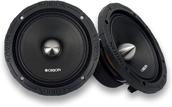 ORION XTR XTX652 6.5" High Efficiency Mid-Range Speakers, 1400W Pair