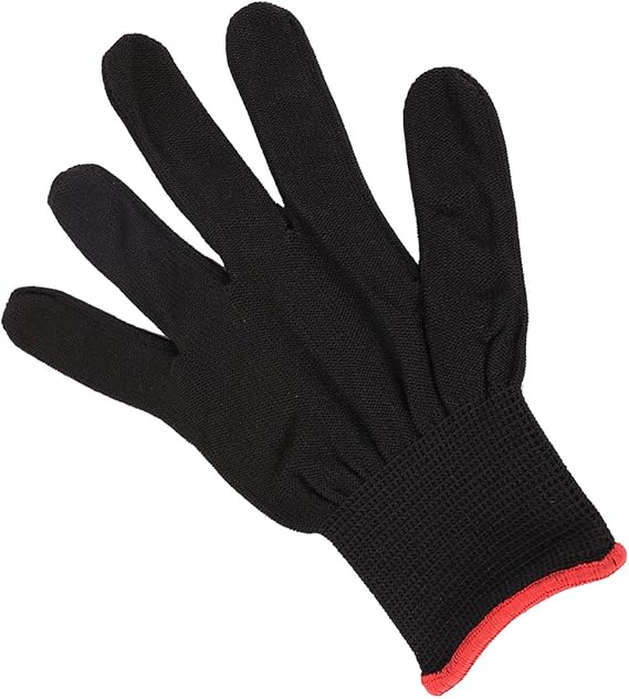 KIXZSAZ Beginner Bass Glove Practice Fingertips Glove Reducing Painful Cuts While Allowing Musicians To Focus On Playing Guitar Bass For Professional Musician, Black, S