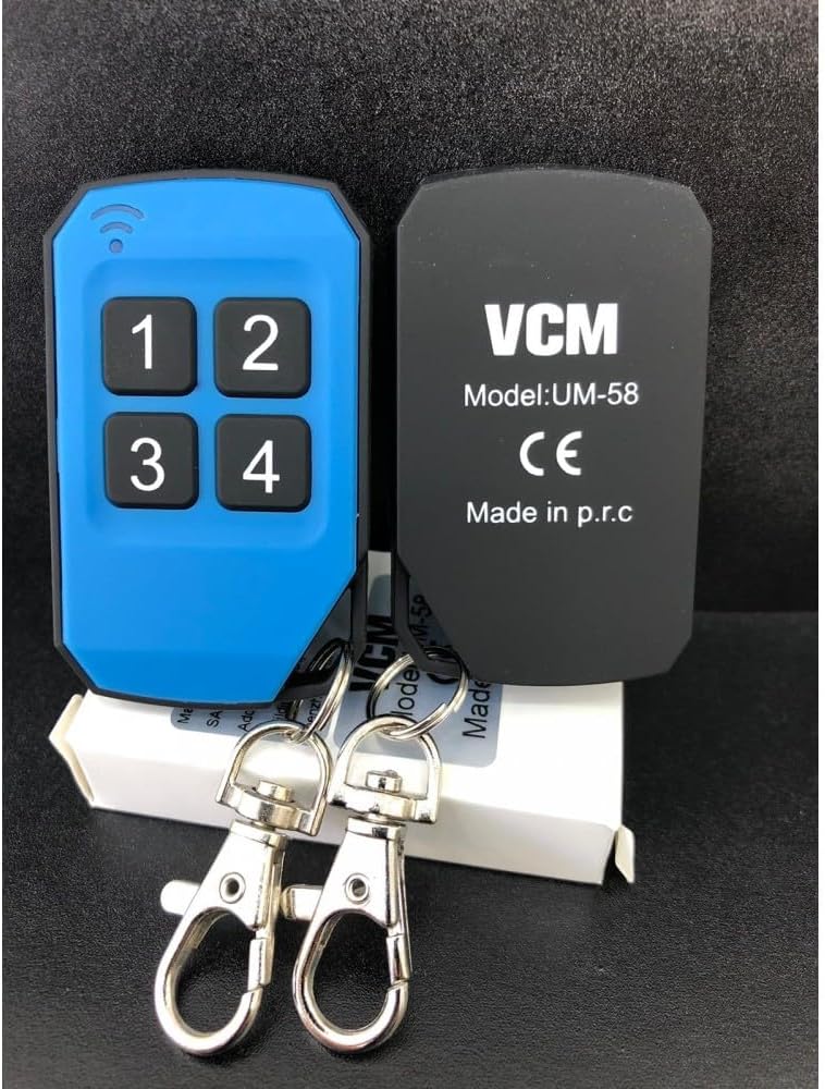 VCM UM-58 Model, 4 Button, Wireless Remote Control