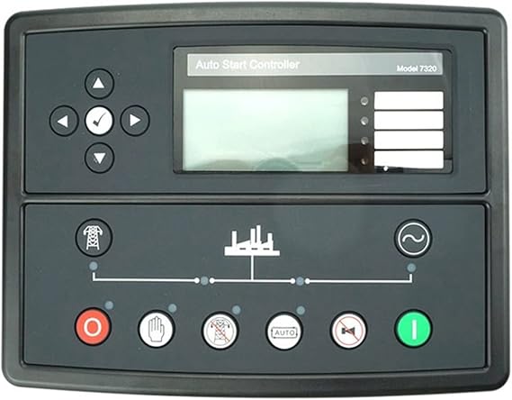 Diesel Generator Control Panel DSE7320 Diesel Generator Set Self-starting Controller, Generator Set Remote Control Module