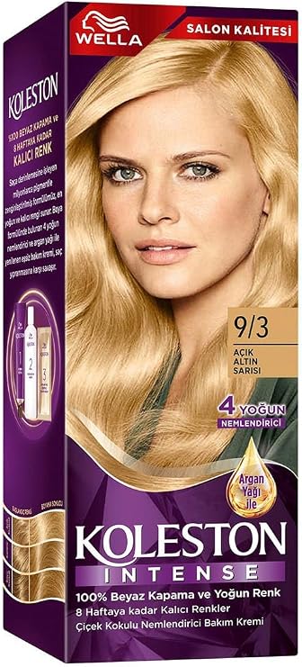 Koleston Intense 9/3 Altın Sarısı Saç Boyası