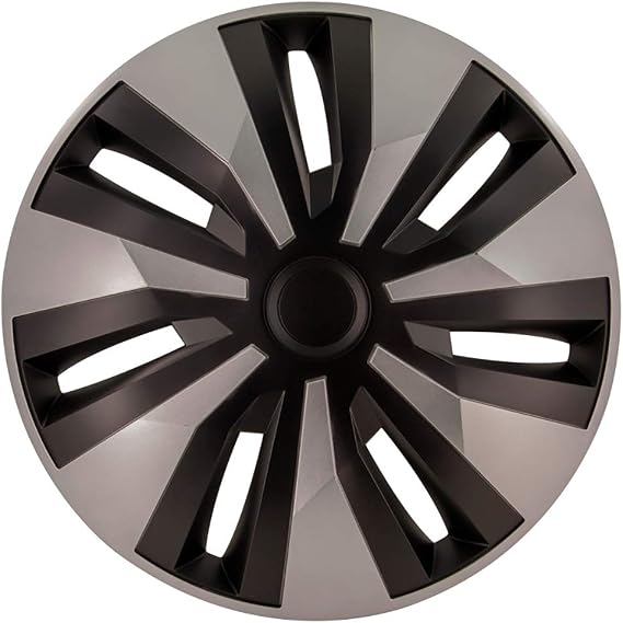 AutoStyle Set of 4 wheel covers Orion-VAN 15-inch silver/black (spherical)