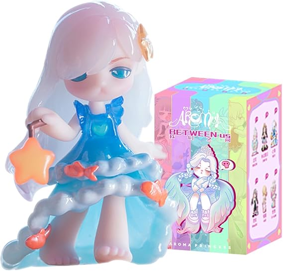 Aven Rabbit Aroma Princess Between Us Series Blind Box Action Figures Mystery Box Cute Random Toys Birthday Gift Christmas Collectible Toy for Desktop Ornaments, 1PC