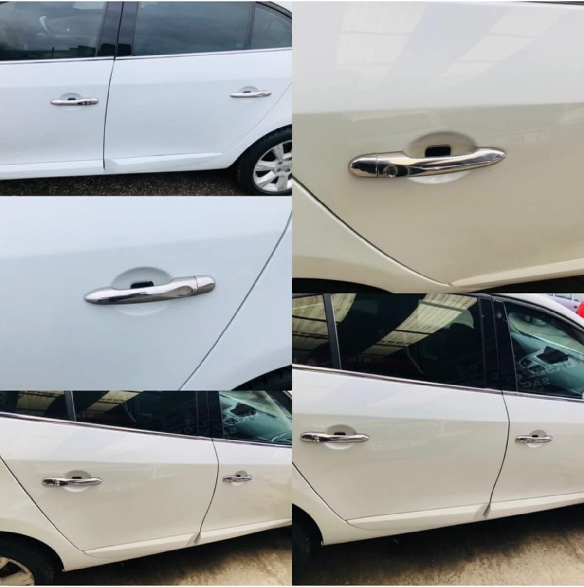 Compatible with BTM AUTOMOTIVE 582 Door Handle CHROME 4 Door 1 Door Sensor 2010 Renault Fluence