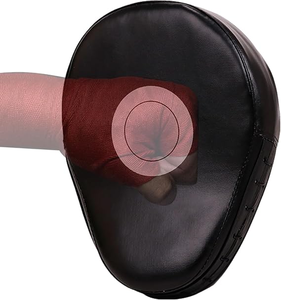 Boxing Mitts - Curved Thickened MMA Pads Boxing Target, Strike Pad Equipment Kick Shield Punching Mitts for Adults Kids Muay Thai Karate