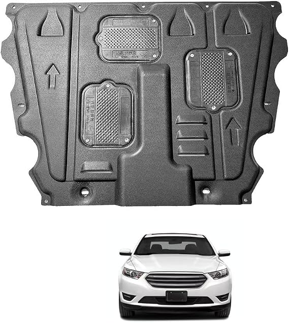Engine Splash Shield Fit for Ford Taurus 2013-2019 Engine Case Guard Under Cover Compatible with Escape Front Engine Guard Mud Flaps