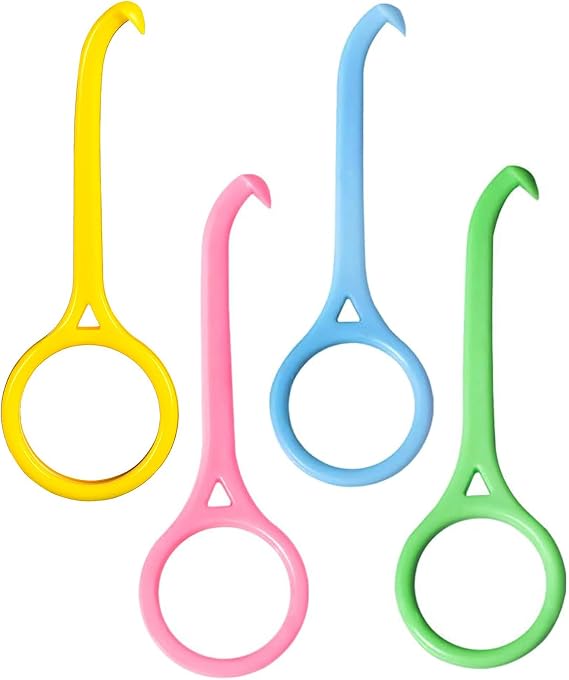 4 Pieces Aligner Removal Tool,4Colors Clear Aligner Remover Tools Remover Tool Kits for Invisalign Removable Retainers