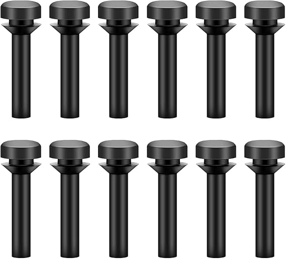 Replacement WB02X24790 Gas Stove Grate Bumpers Rubber Feet for GE Range Burner Cafe Stove Top Cooktop 12 Pack