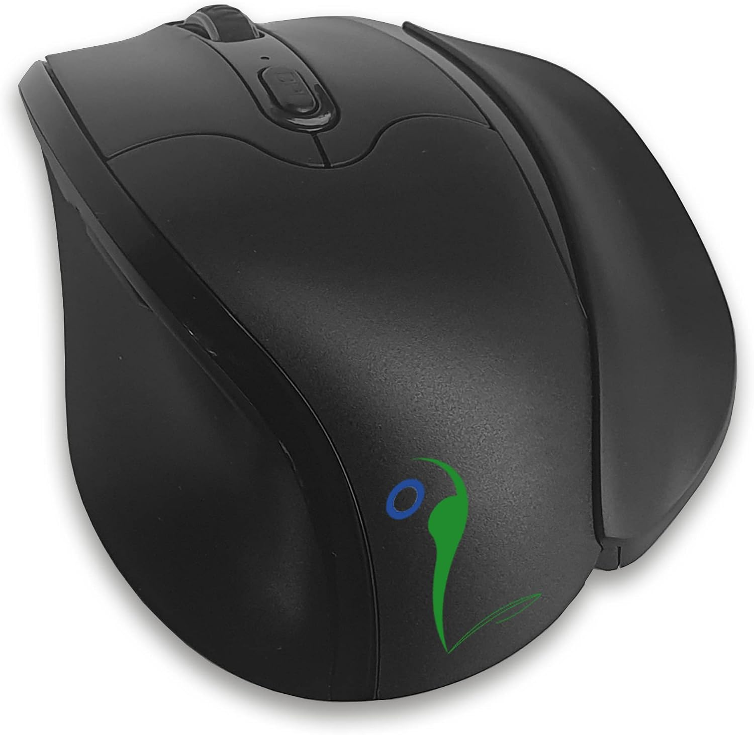 Wireless Vertical Mouse Ergonomic Mouse 2.4 Ghz | 5 Buttons | 100016002000DPI Wireless Mouse | Prevention Mouse Arm Tennis Arm RSI Syndrome Gentle on Arms | Right Hand Right Large | for PC