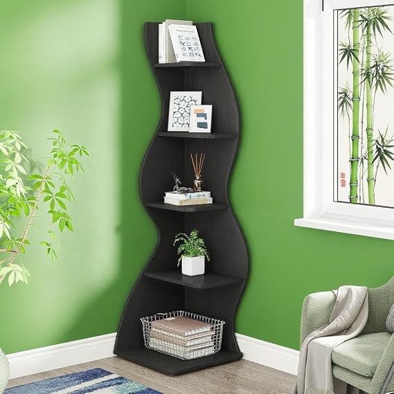 Shelf Book/Storage Cabinet (Black)
