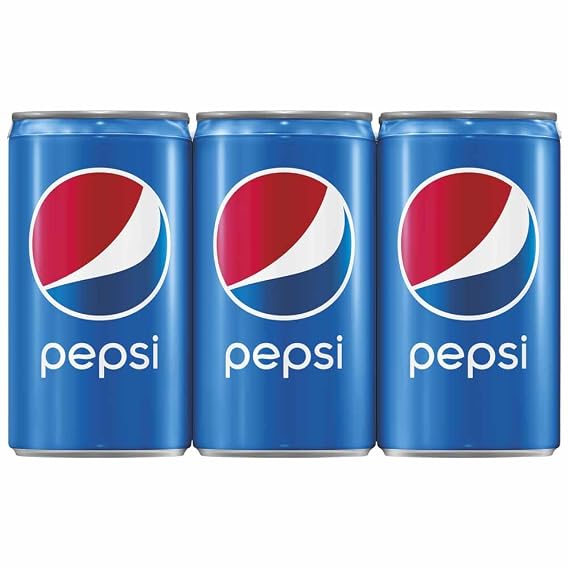 Pepsi Mini-Cans (6 Count, 7.5 Fl Oz Each)
