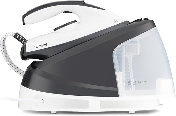 Homend Steamwork 1167H Buhar Kazanlı Ütü Siyah Beyaz