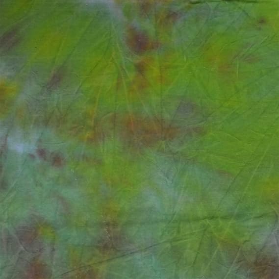 10x10 Ft. Tie-Dye Green-Blue Muslin Photography Photo Backdrop Tie Dye Hand Painted