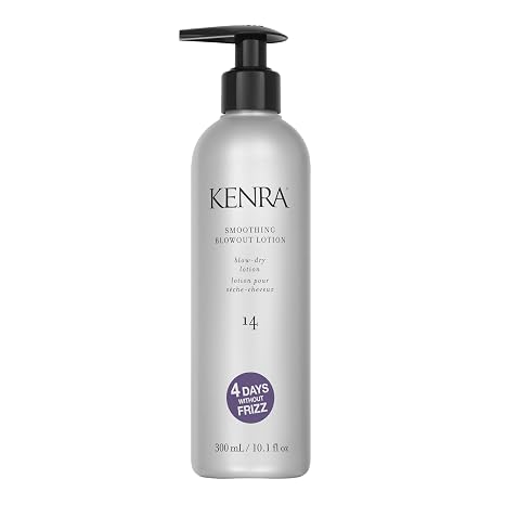 Kenra Smoothing Blowout Lotion 14 | Ultra-Fine Blowout Spray | Up To 4 Days Without Frizz | Enhances Smoothness & Manageability Of A Blowout | Thermal Protection | Medium To Coarse Hair