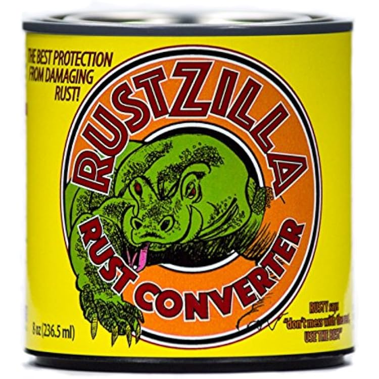 and Rust Remover, Professional Strength For All Metals Including Stainless Steel, Steel, Cast-Iron, 8 OZ