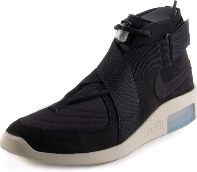 Nike Mens Air Fear of God 1" RAID Black/Black-Fossil Synthetic