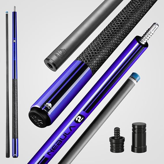 RHINO Nebula 2 Low Deflection Carbon Pool Cue - Sport Wrap