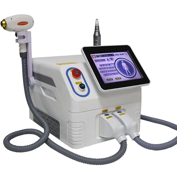 Professional 2 in1 Laser Hair Removal Machine, 808 Diode Laser Body Face Remove Hair Beauty Equipment, Skin Tools for Salon, Home, SPA Studio