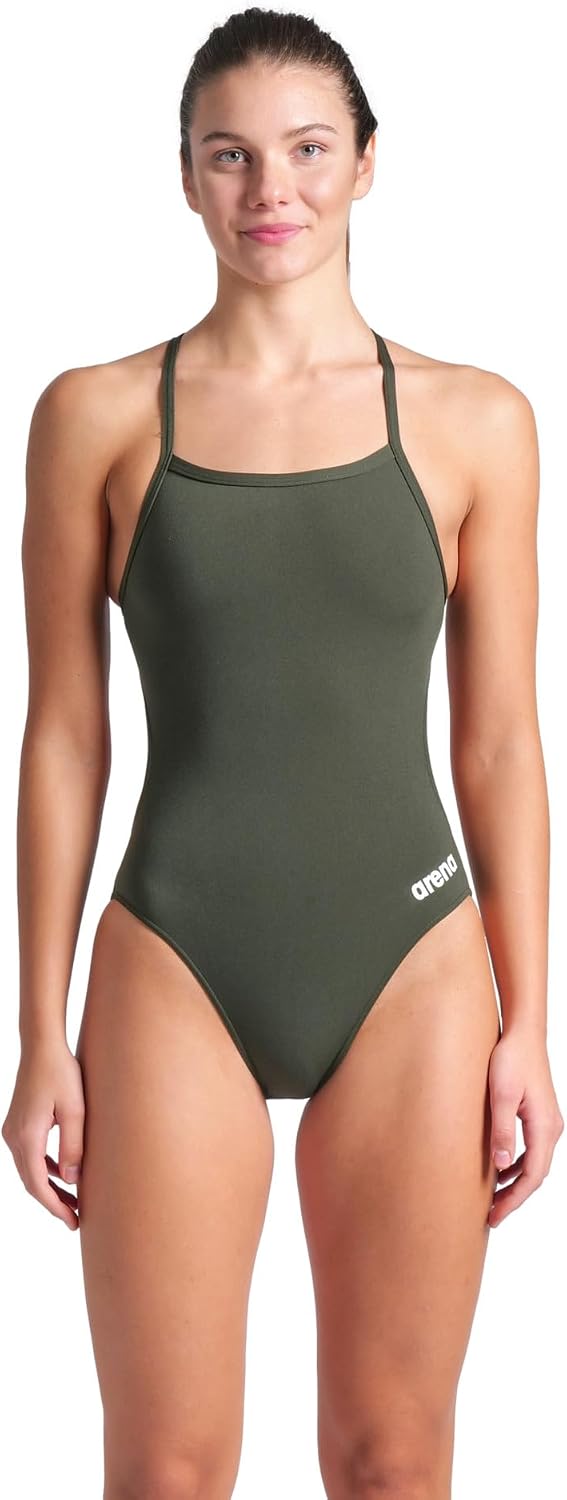 Arena Women's Multicolor Stripes Light Drop Back One Piece Swimsuit Swimsuit