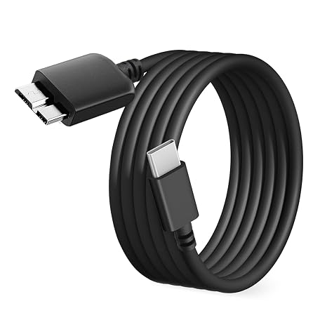 USB C to Micro B 3.0 Cable 3.3ft for Western Digital WD My Passport Seagate Toshiba for Western Digital WD My Passport Seagate Toshiba Canvio LaCie Data Cable Charging Cable