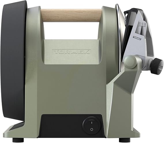 Tormek T-1 Kitchen Knife Sharpener for Home Use - US Version - English (Ash Green)