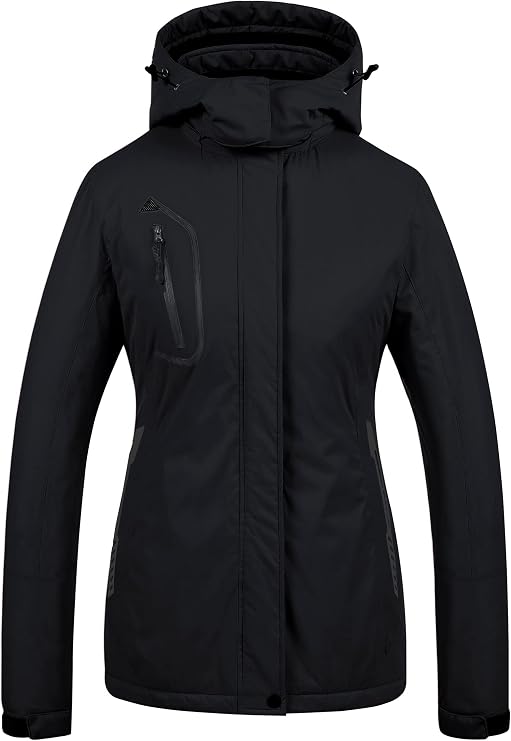 Women's Mountain Waterproof Ski Jacket Windproof Snowboarding Jacket Warm Winter Coat Raincoat