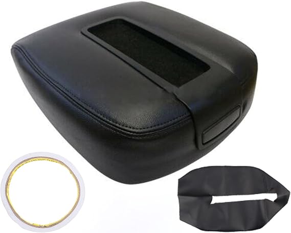 AUTOKAY Center Console Lid Cover for GMC Yukon Denali Chevy Tahoe 2007-2014