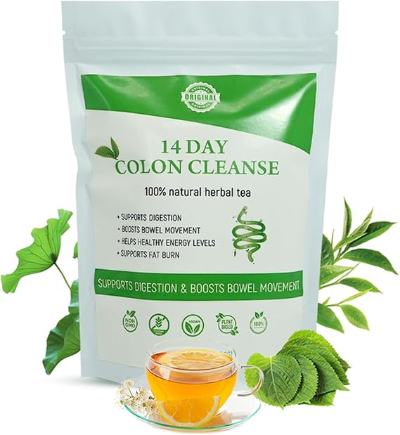 14-Day Slimming Tea For Belly Fat Burning, Weight Loss & Detox, 3g X 14 Tea Bags, Natural Herbal Blend For Effective Body Shaping(1PCS)