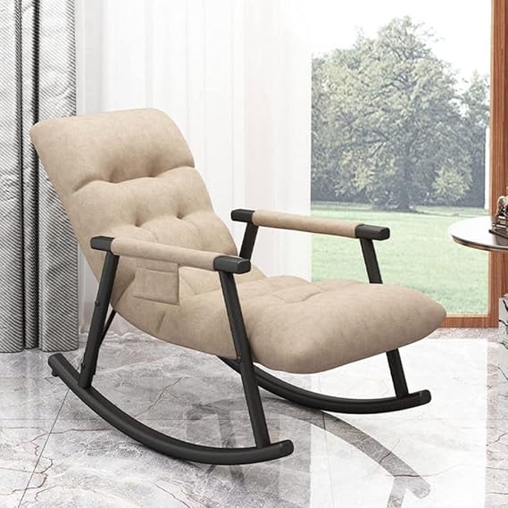 Lounge Chair,Home Work Chair, Rocking Chair, Nordic Home, Single Lounger, Leisure Lounger, Living Room, Deck Chair, Bedroom, Balcony, Rocking Chair, Sofa, Lazy Chair