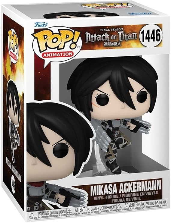Funko POP! Animation: Attack on Titan (AOT) - Mikasa Ackerman
