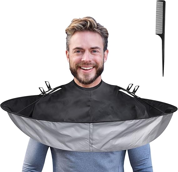 Lictin Hair Cloak Cape Black - Haircut Cape Umbrella Waterproof