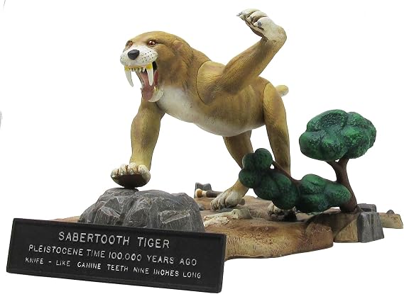 Atlantis - 1/13 Prehistoric: Saber-Toothed Tiger - Plastic Model Making - Scale: 1:13