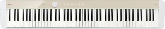 Casio Privia PX-S1100 88-Key Touch-Responsive Weighted Digital Piano | Ultra-Portable | Superior Sound | German Grand Tone, Bluetooth, Casio Music Space App | Mellow Beige