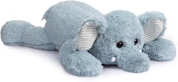 BEJOY Elephant Stuffed Animals, Large Teddy Plush Toys, Cuddly Soft Toy | Hugging Pillow for Baby Girlfriend Present Birthday Christmas 90cm