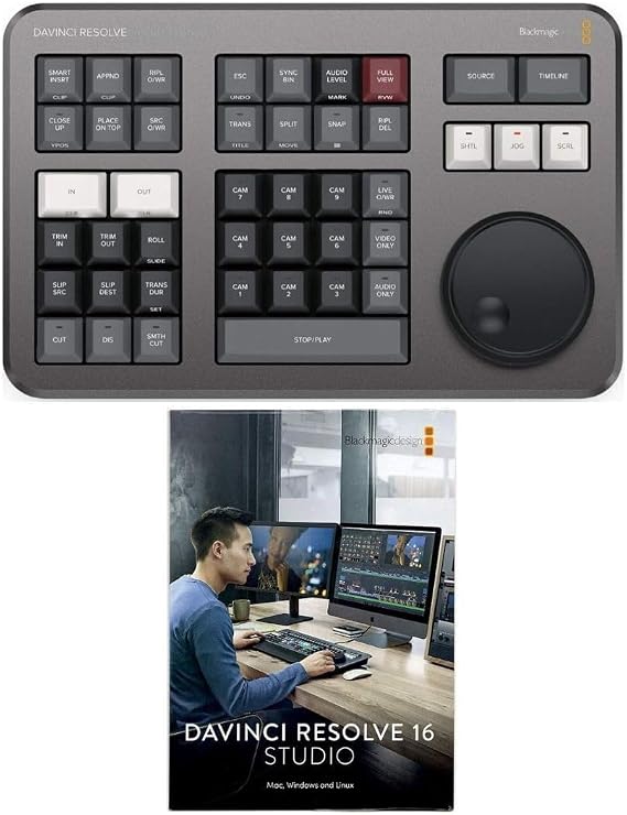 Blackmagic Design Davinci Resolve Speed Editor Keyboard with Davinci