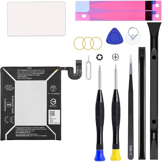 Pixel 3A XL Battery Replacement Kit,2026 Upgraded Battery Replacement for Google Pixel 3A XL G020A-B with Professional Repair Tool Kits