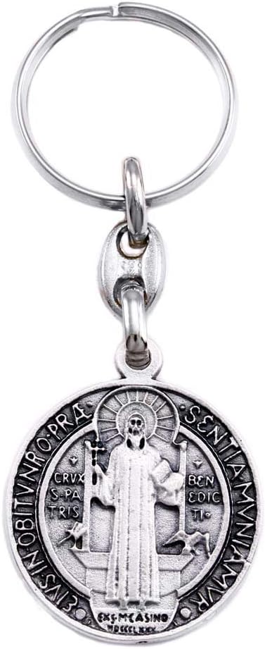 RosaryMart Keyring Saint Benedict Medal