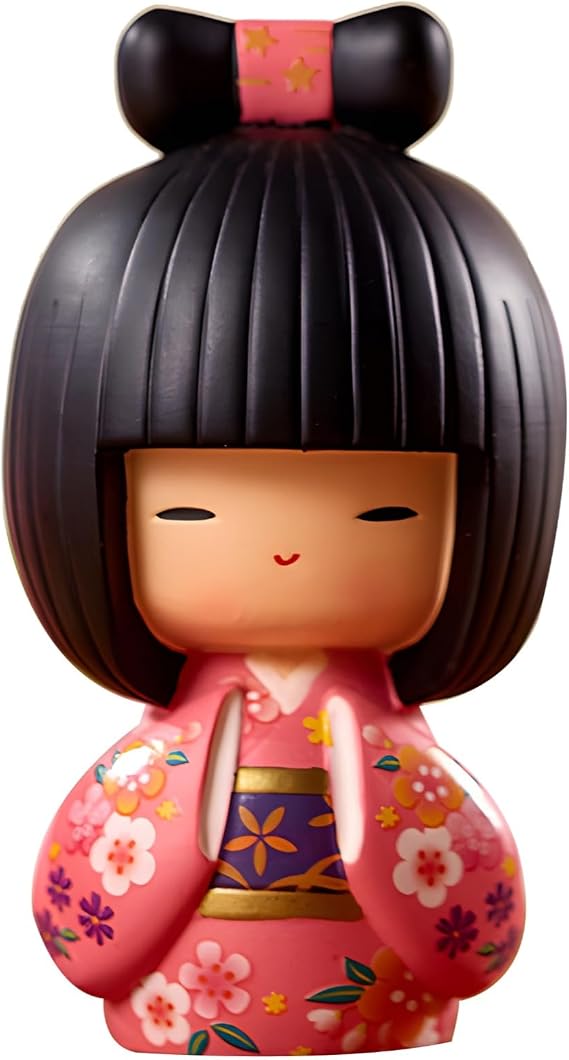 Geisha Doll – Authentic Japanese Craft, Resin Artwork, Perfect For Home Display, 4.3 X 2.8 X 12.2 Inches