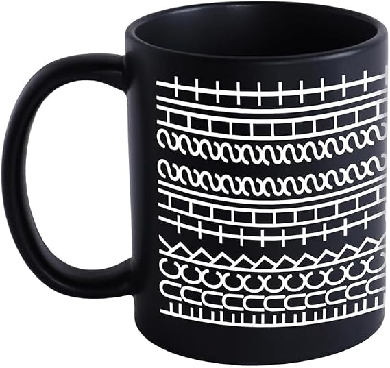 Hidden Message Ceramic Mug Funny Coffee Tea Cups with Handle, Gift for Friends & Coworkers, 12oz