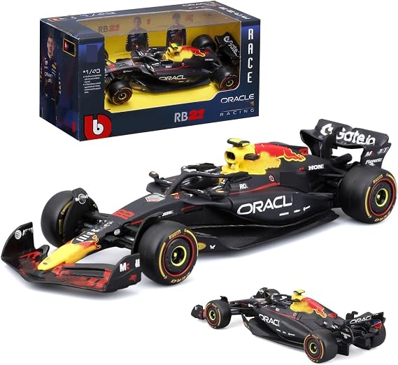 HTLNUZD 2025 1/43 RB21#22 Diecast F1 Model Car for Yuki Tsunoda Formula One Alloy Racing Collectible Adults (Color Box Version)