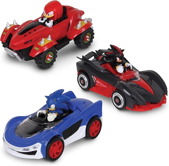 NKOK 3PK SRC Sonic, Shadow & Knuckle Pullback