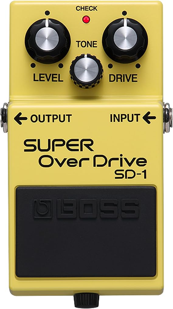Boss SD-1 Super Overdrive, Effects Device for Electric Guitar