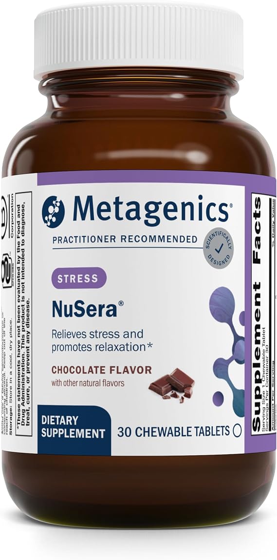Metagenics NuSera, Chocolate-Flavored, 30 Chewable Tablets