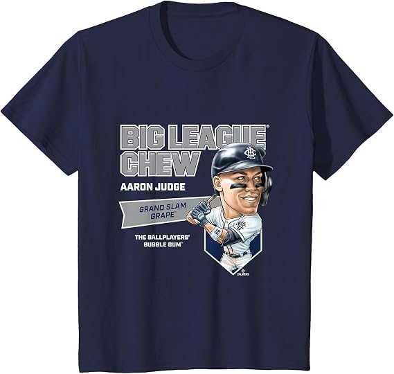 Kids Youth Aaron Judge MLB Players x Big League Chew T-Shirt
